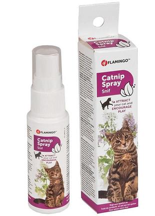 Котяча м'ята для кішок спрей flamingo catnip spray 25 мл (5400274862543)