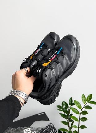 Чоловічі кросівки salomon xt-6 black8 фото