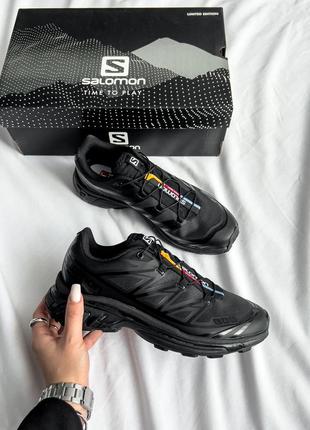 Чоловічі кросівки salomon xt-6 black10 фото