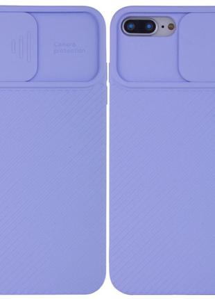 Чохол camshield square tpu зі шторкою для камери для apple iphone 7 plus / 8 plus (5.5")