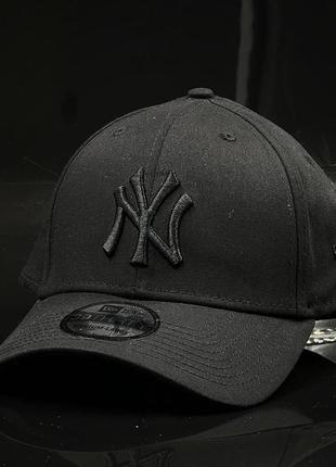 Оригинальная черная кепка new era mlb new york yankees 39thirty  10145637