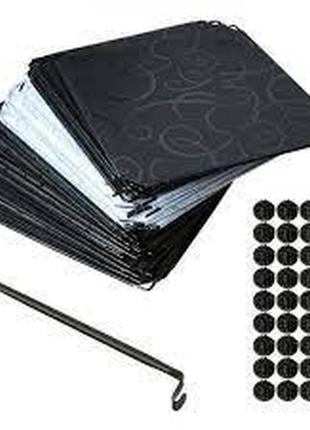 Пластикова складна шафа storage cube cabinet mp 312-62 чорна