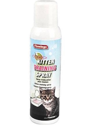 Karlie flamingo kitten training spray для привчання кошеня до туалету, кігтеточці, іграшці 120 мл