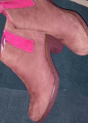 Flip flop (сша) -стильные ботинки, больоны из нубука размер 41 (27 см)5 фото