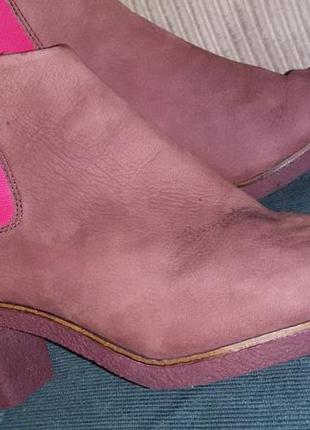 Flip flop (сша) -стильные ботинки, больоны из нубука размер 41 (27 см)6 фото