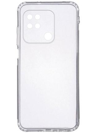 Tpu чохол getman clear 1,0 mm для xiaomi redmi 10c