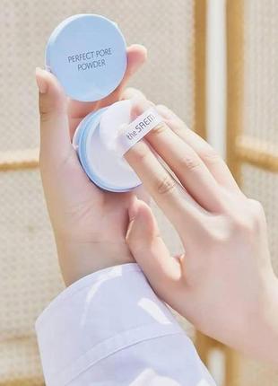 The saem saemmul perfect pore pact компактна приховує пори пудра, 12г