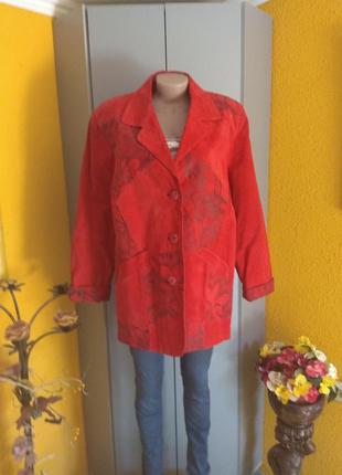 Пиджак куртка натуральная кожа