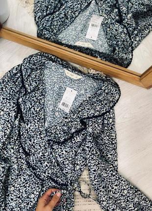 Красивая новая блуза из натуральной ткани от f&amp;f🌿4 фото