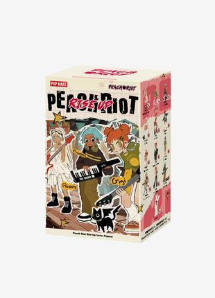Оригінальна колекційна фігурка від pop mart серія peach riot rise up series figures6 фото