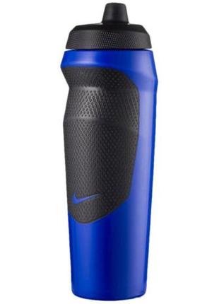 Пляшка nike hypersport bottle 20 oz синій, чорний уні 600 мл
