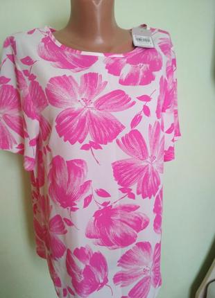 Блуза,блузка в квіти tu