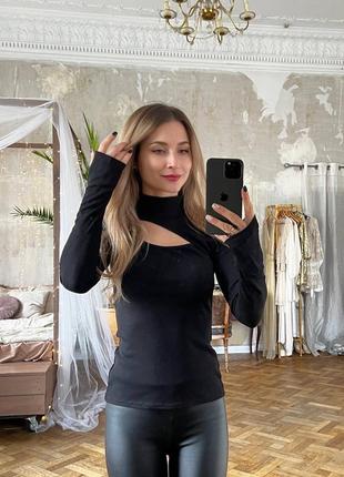 42-48р.♥️ лонгслив у рубчик, 3 кольори3 фото