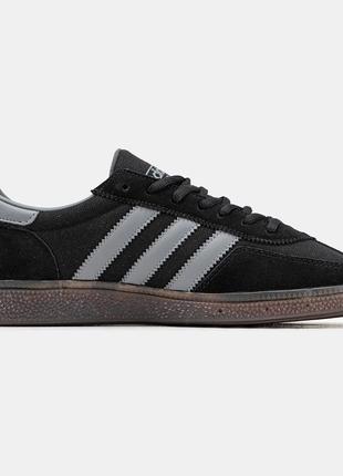 Мужские кроссовки адедас демисезонные adidas spezial handball, мужское кроссовки чёрные адидас