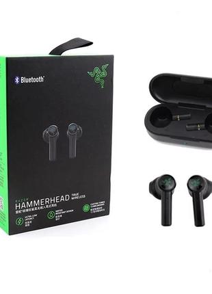 Беспроводные bluetooth наушники razer hammerhead true wl mic black