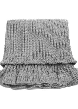 Теплый шарф-манишка унисекс. размер универсальный.5 фото