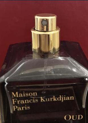 Продам нишевый парфюм maison francis kurkdjian  oud
