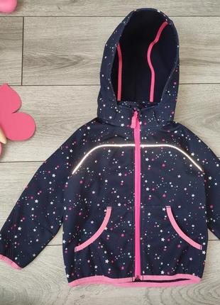 Куртка водовідштовхуюча на флісі