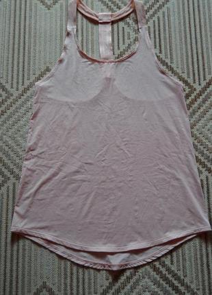 Спортивная майка свободного крою h&m р.xs