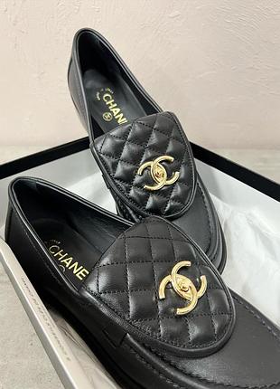 Мюли лоферы chanel