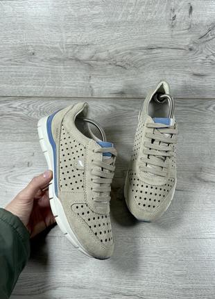 Geox замшевые кроссовки