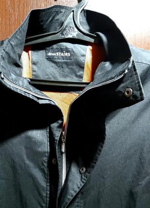 Классическая лёгкая куртка, демисезонная, чёрная курточка3 фото