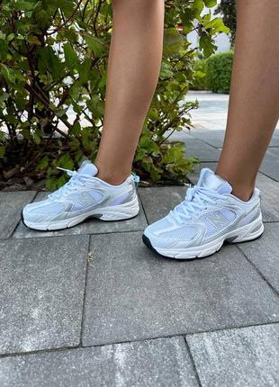 New balance 530 white v28 фото