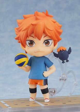 Оригінальна фігурка нендороїд шойо хіната з аніме волейбол haikyu!! nendoroid shoyo hinata the way of the ace ver. 20341 фото