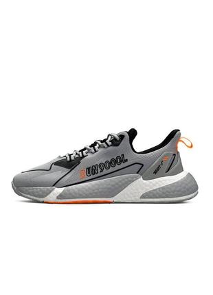 Мужские кроссовки baas run 9000l l.grey orange