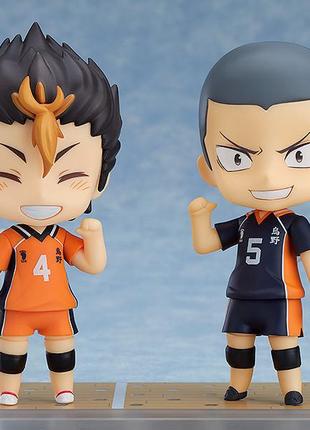 Оригинальная фигурка нендороид рюноское танака с аниме волейбол haikyu!! nendoroid...