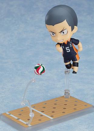 Оригинальная фигурка нендороид рюноское танака с аниме волейбол haikyu!! nendoroid...