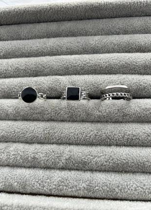 Серебряные кольца в винтажном стиле s9259 фото
