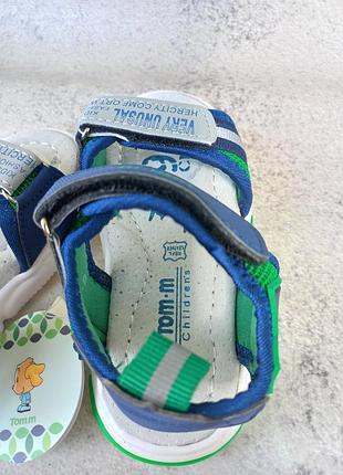 Детские кожаные босоножки для мальчика том.м сандалии