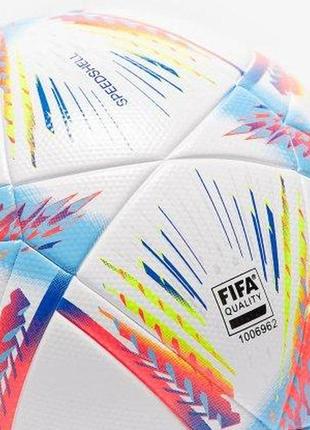 Мяч футбольный adidas 2022 world cup al rihla league box h57791 (размер 5)6 фото