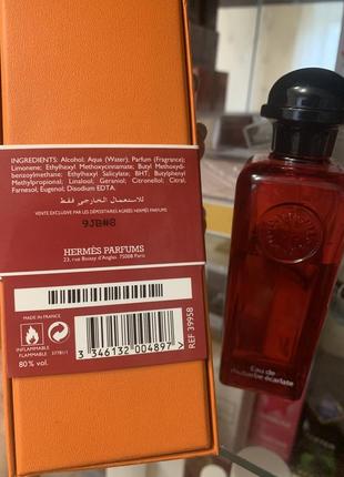 Eau de rhubarbe ecarlate — новый шедевр от известного во всем мире парфюмерного бренда hermes.2 фото