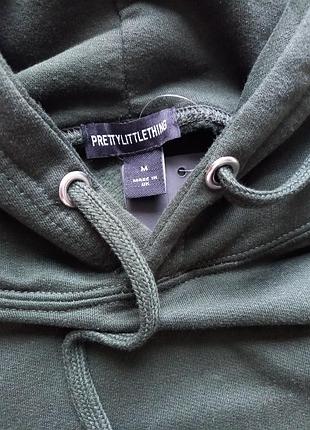 Худи темно зеленого цвета. 3