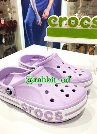 Крокс баябенд клог лавандові crocs bayaband clog lavender1 фото