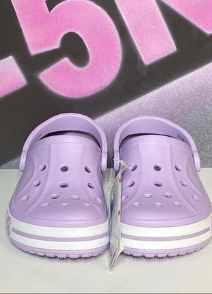 Крокс баябенд клог лавандові crocs bayaband clog lavender4 фото