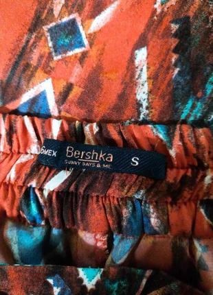 114.комфортные летние штанишки в принт молодежного испанского бренда bershka6 фото