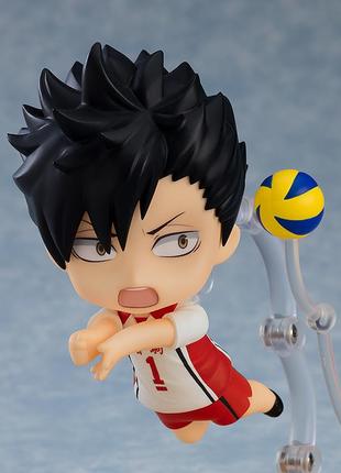 Оригинальная фигурка нендороид тецуро куро с аниме волейбол haikyu!! nendoroid tetsuro...