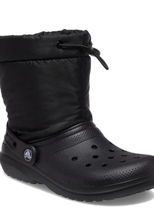 Чоботи crocs classic lined neo puff