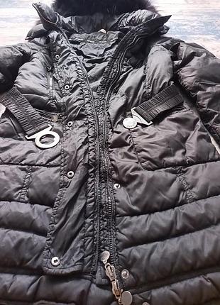 Подростковый пуховик для девушки.