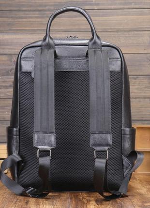 Стильный мужской рюкзак сумка из натуральной кожи, классический кожаный городской рюкзак для мужчин3 фото