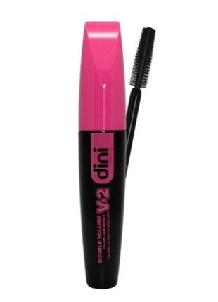 Туш для вій від dini 10ml double volume v×2