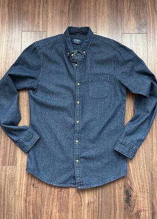 Сорочка джинсова pull&bear