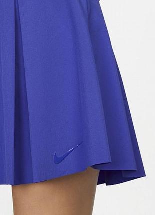 Юбка nike club skirt violet теннисная новая оригинал4 фото