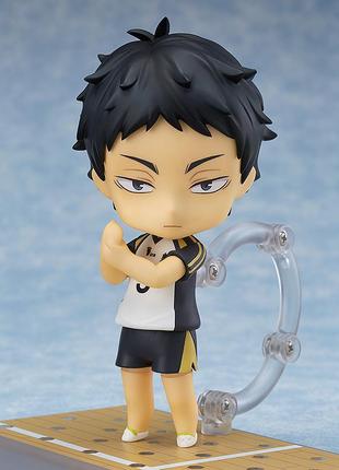Оригинальная фигурка нендороид кейдзи акааши с аниме волейбол haikyu!! nendoroid keiji akaashi 423