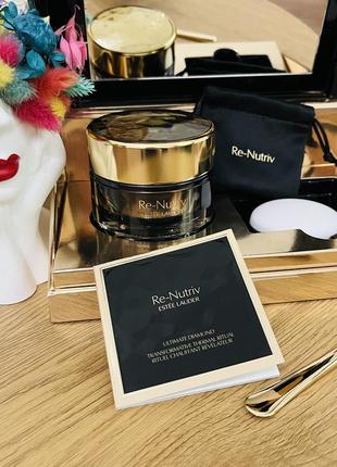 Оригинальный термоактивная маска с масляным камнем estee lauder re-nutriv ultimate diamond transformative massage mask5 фото