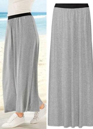 Женская трикотажная макси юбка esmara германия размер l