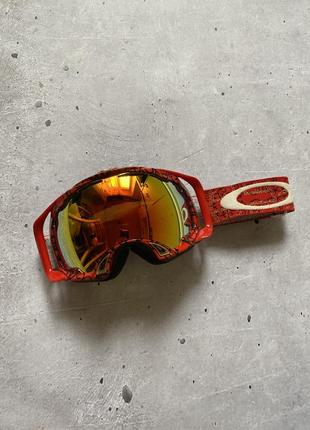 Женские лыжные очки маска oakley1 фото